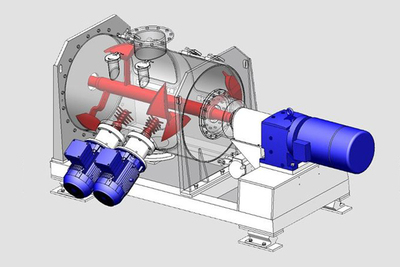 Horizontal Plough Mixer